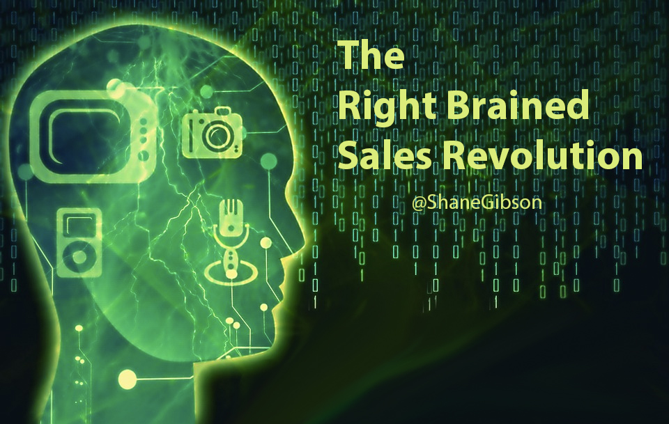 Right Brained creative innovative selling podcast