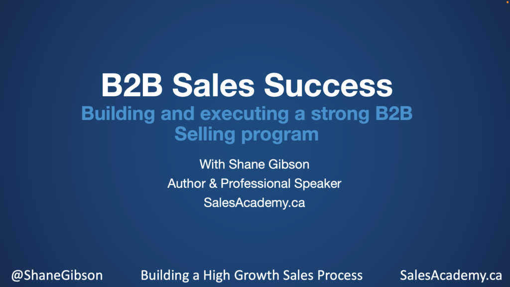 B2B Sales Success