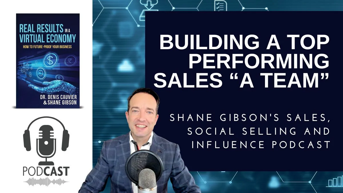 Sales Leadership Podcast: Building A High Performing Sales “A-Team”